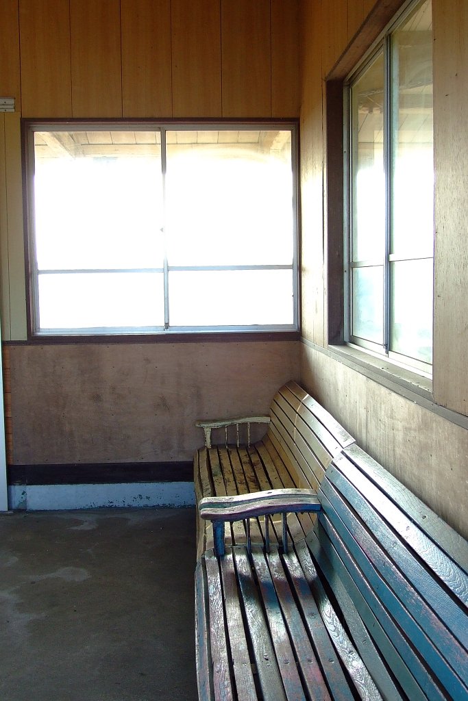 廃駅間近