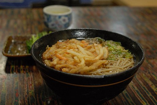 天ぷらソバ