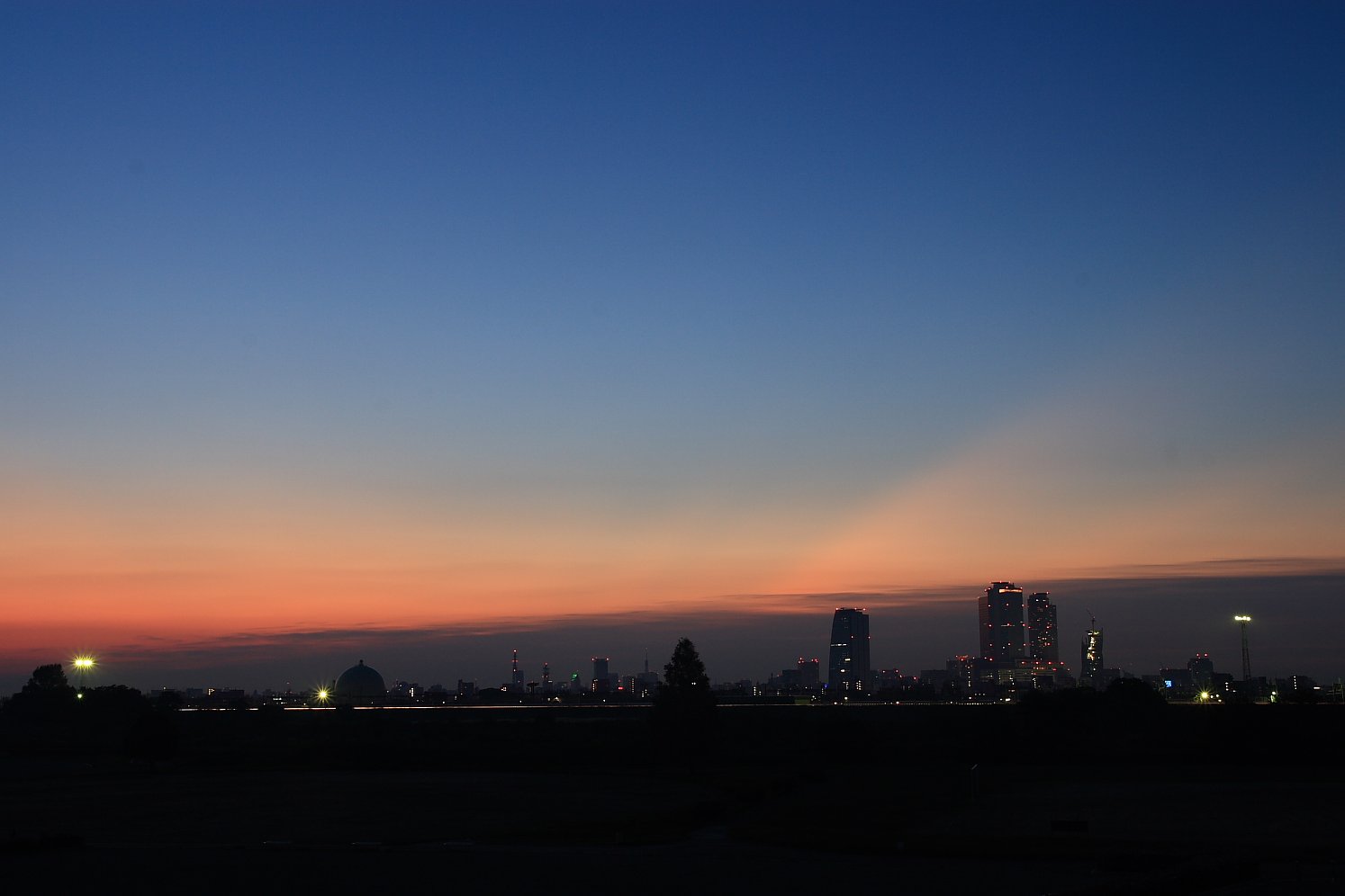 夜明け