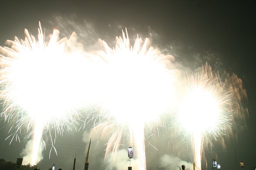 今年の花火（やはり最初で最後）