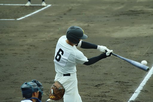ヒットの瞬間