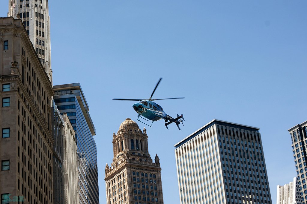CPD ヘリの超超超低空飛行