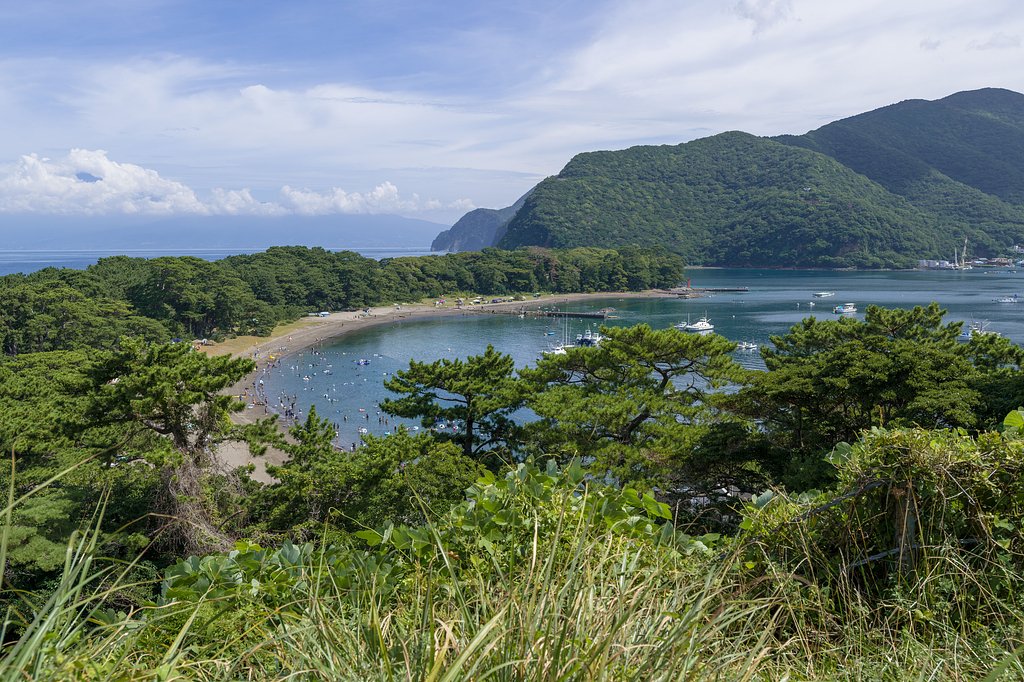 戸田港も海水浴場に