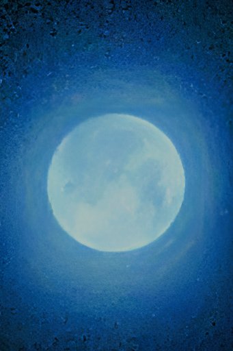 初秋の幽月