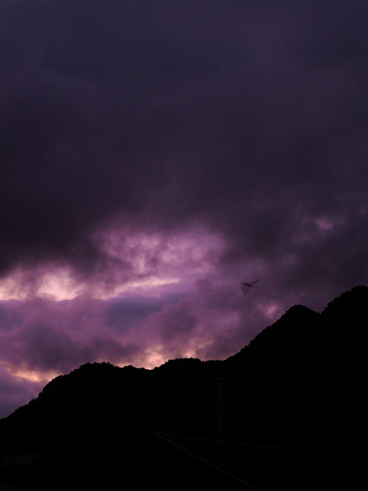 夕暮れ