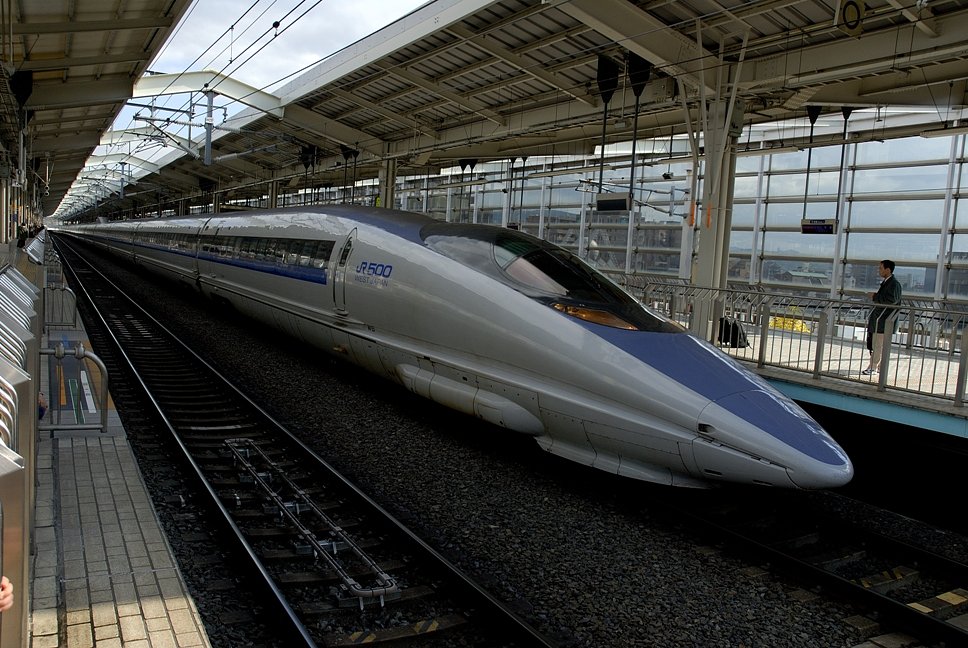 京都駅にて　500系