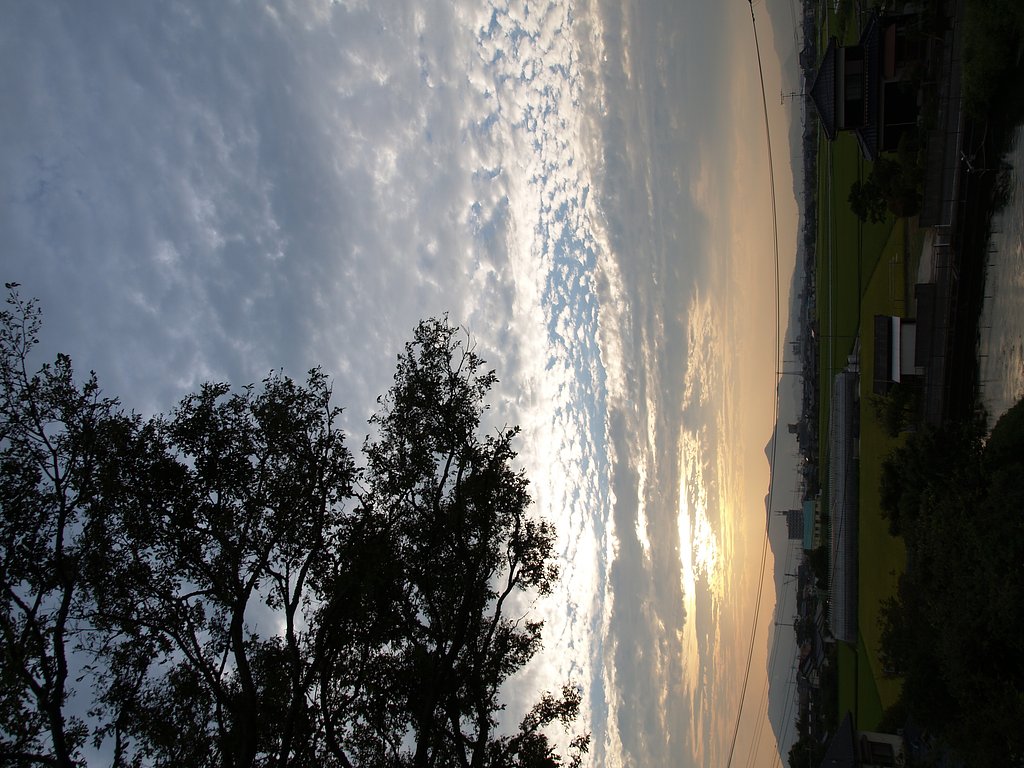 夕暮れ