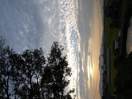 夕暮れ