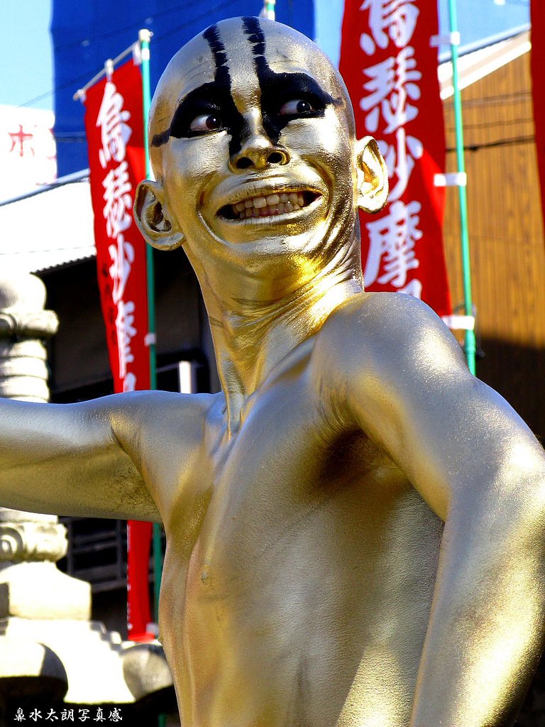 これぞ　金粉人