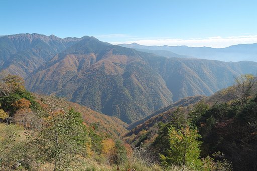 南アルプス連峰
