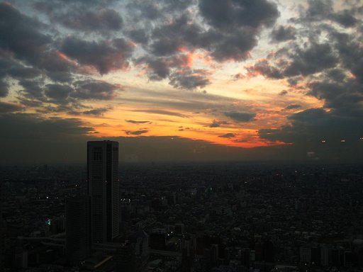夕暮れ