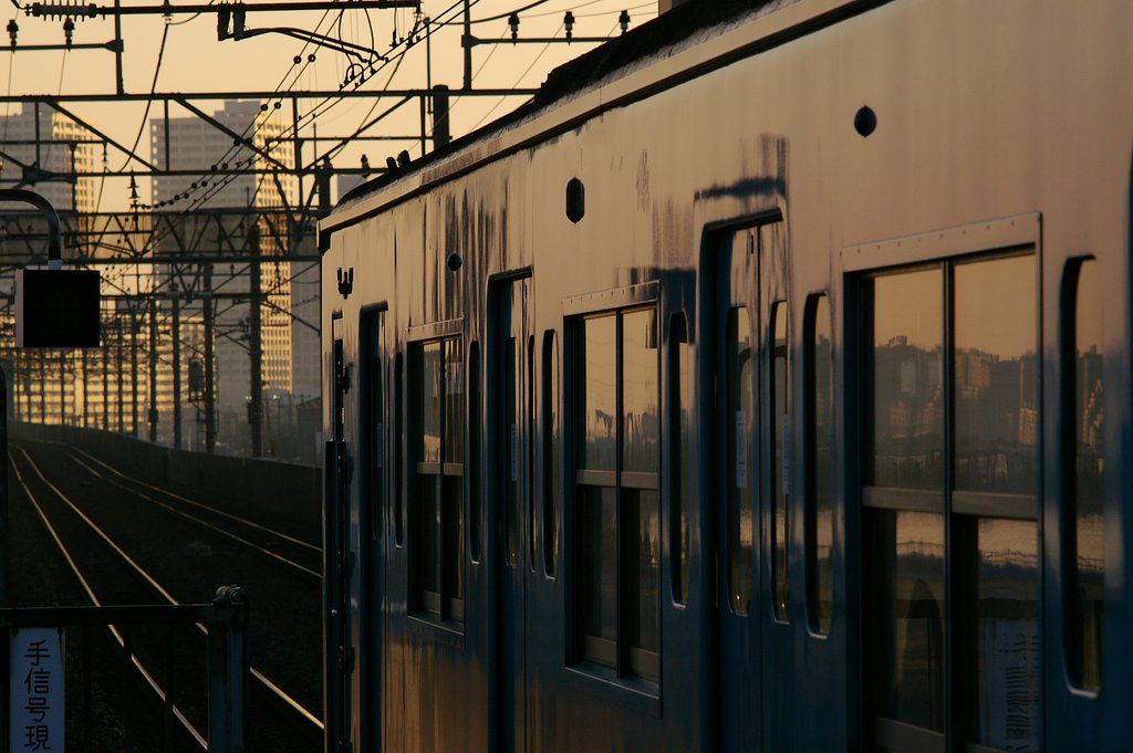 夕暮れ