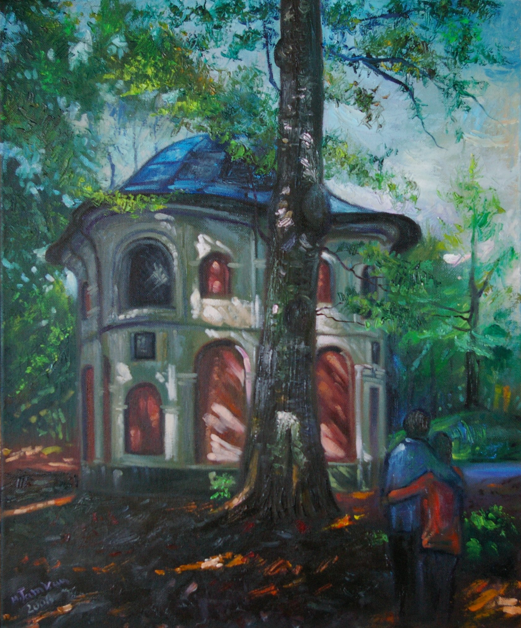 My last picture oil.