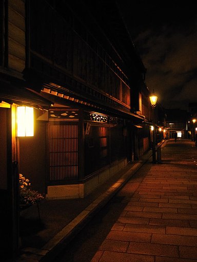 金沢東茶屋街