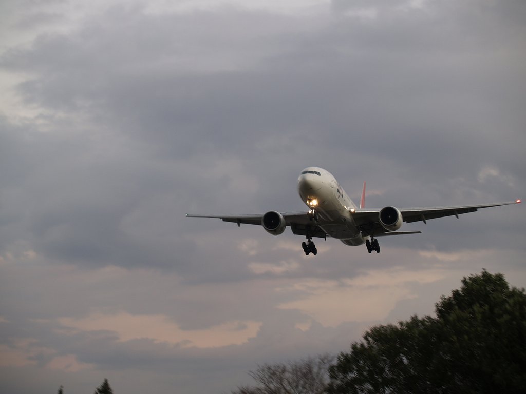 航空機接近