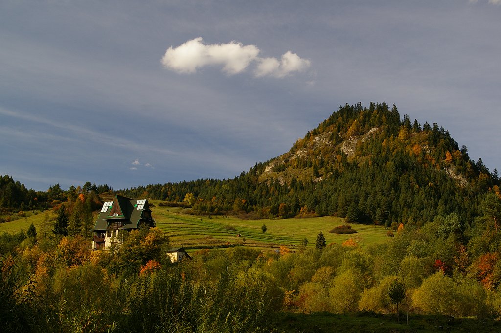 House in mountains
