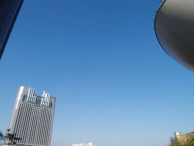 青い空
