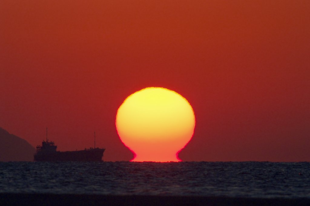 風早のだるま夕日−１２