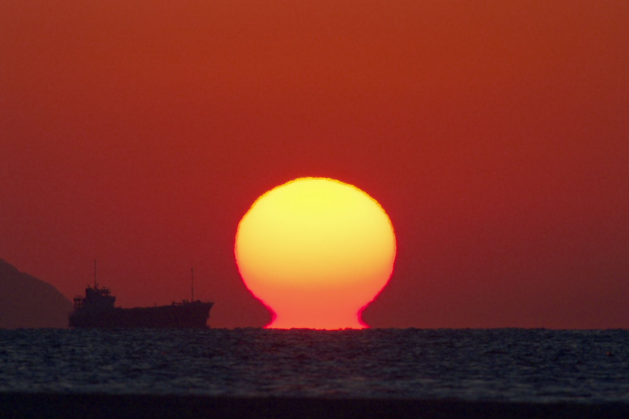 風早のだるま夕日−１２