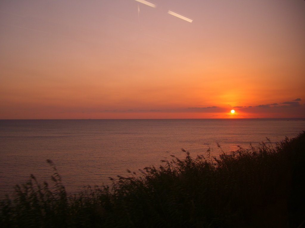 夕日