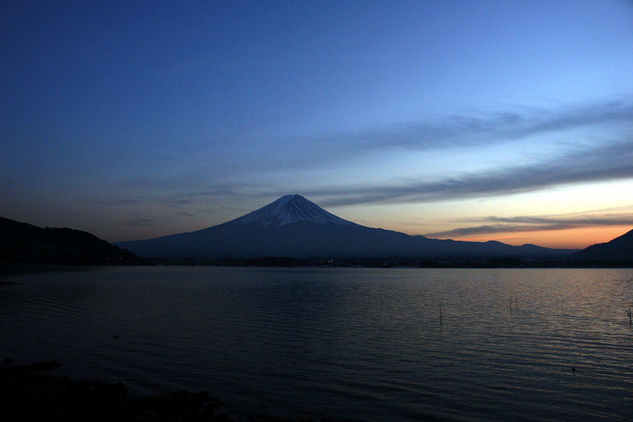 夕闇間近