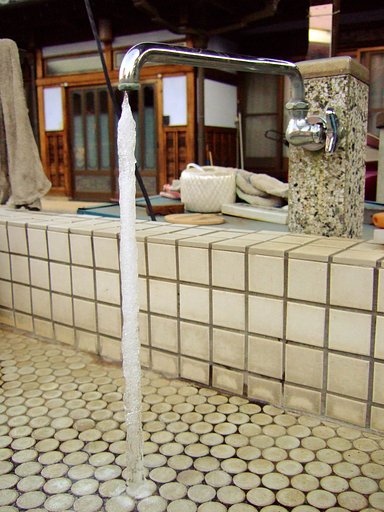 氷柱・・・