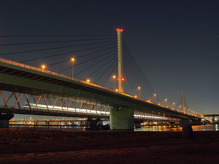 寒風の「夜景」撮り…