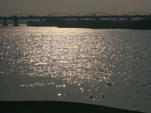 春の夕暮れ