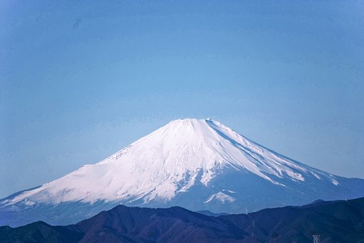 新春の富士山