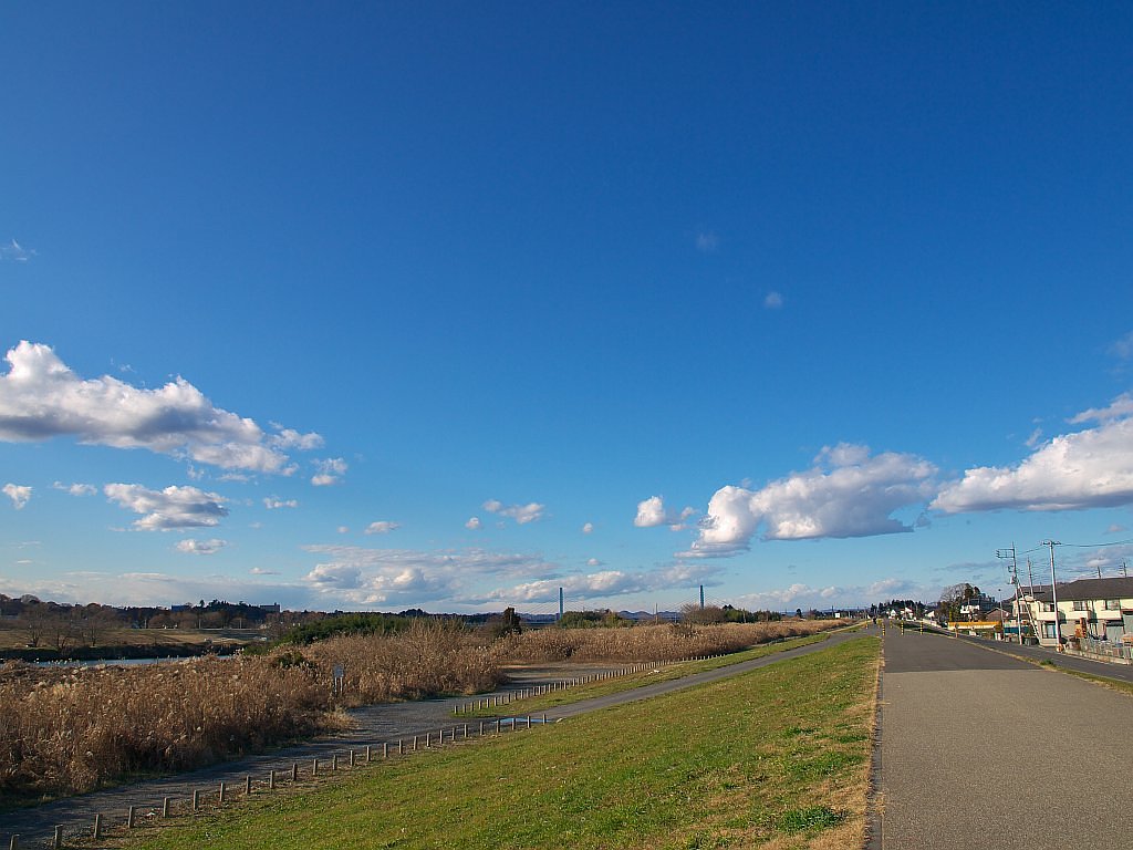 新年の青空^^;