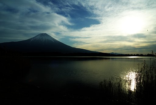 田貫湖の朝