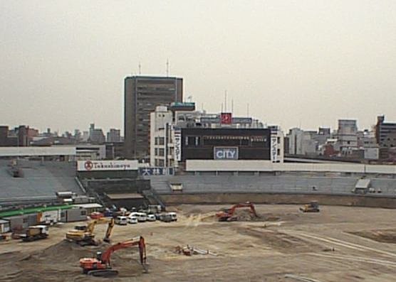 大阪球場解体