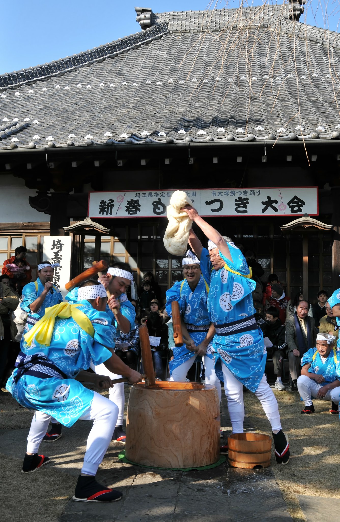 餅つき踊り