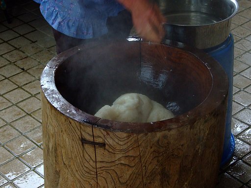 餅つき
