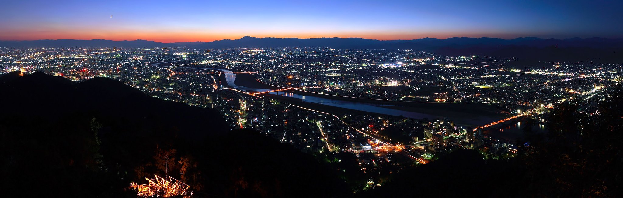 岐阜　夕景