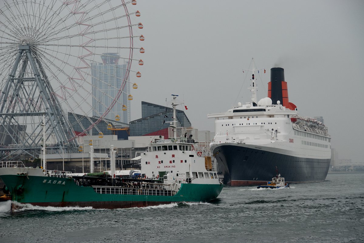 クィーン寄港