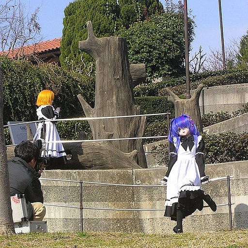 オタクたちの撮影会