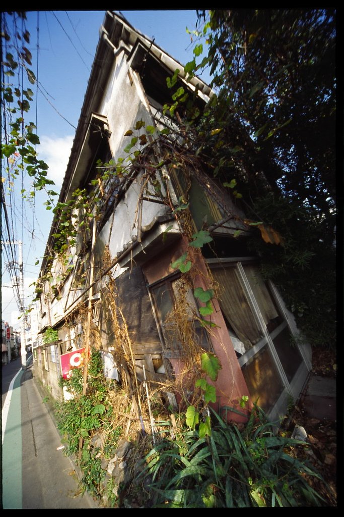 千駄木のボロアパート