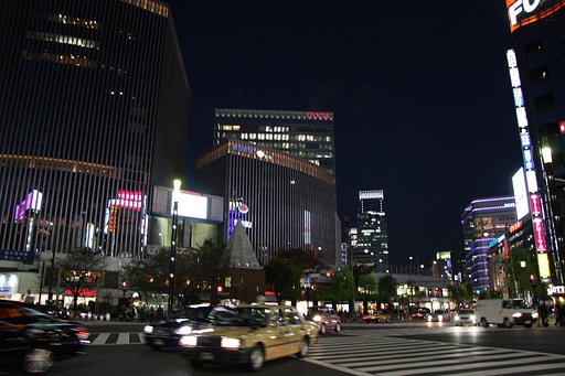 【街】数寄屋橋交差点