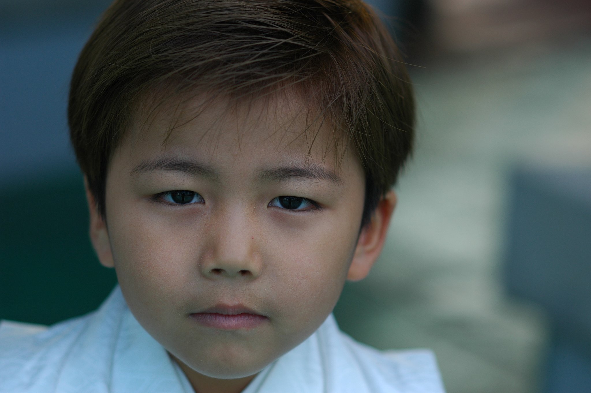 男の子も和服姿