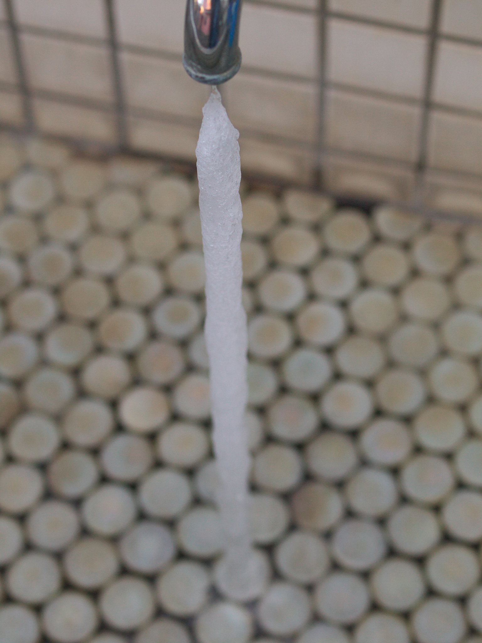 逆さ△氷柱・・・