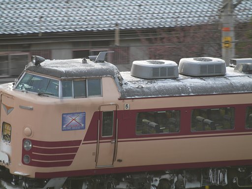 いつもの時間に通る北近畿