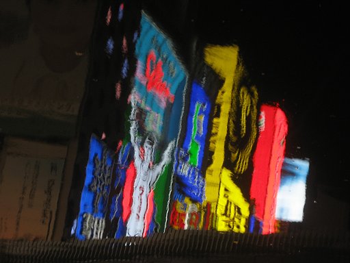 夜の【赤】道頓堀川