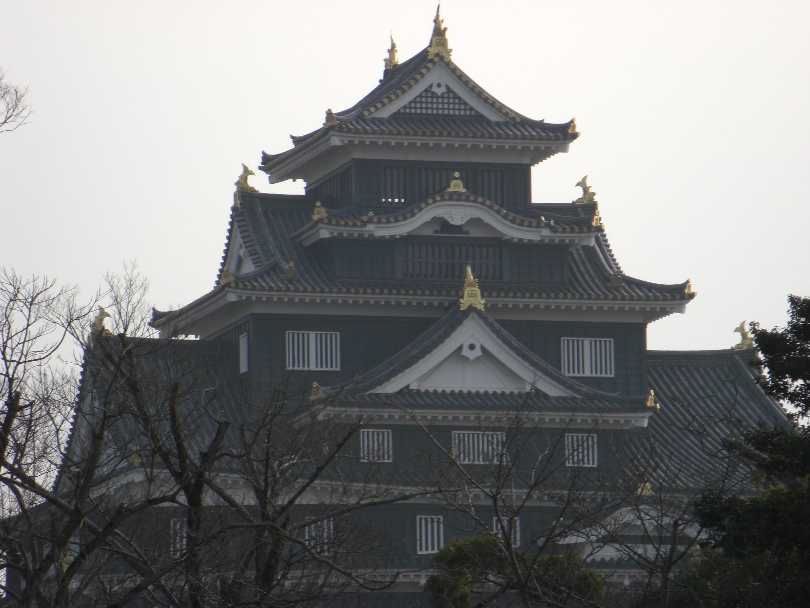岡山城