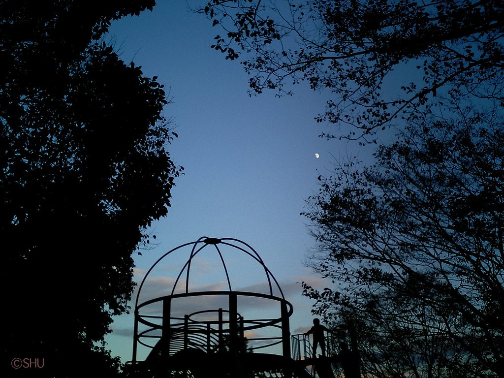 夕暮れ