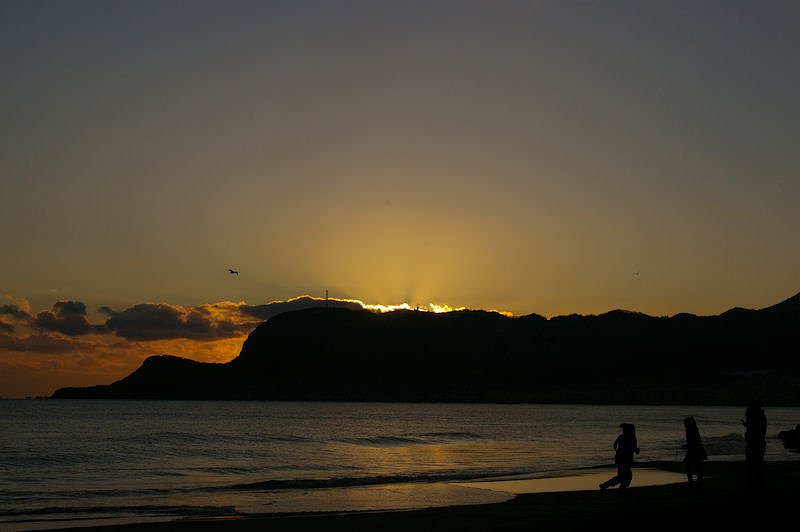 イブの夕暮れ