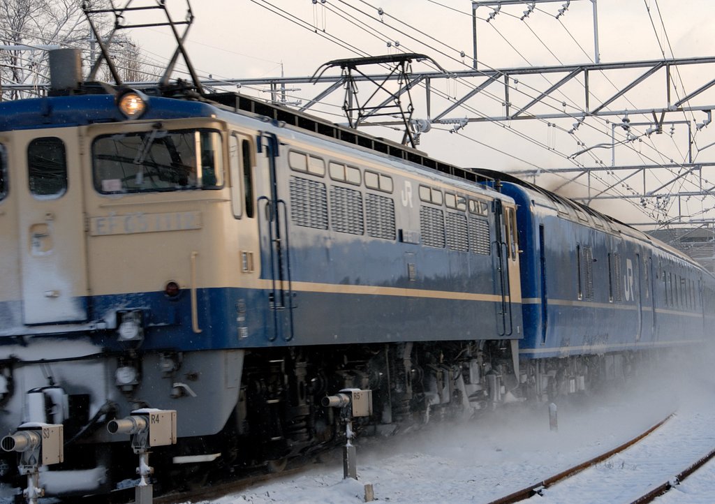 雪の「銀河」