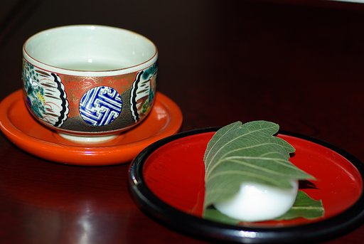 『緑』柏餅