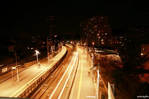 夜・電車
