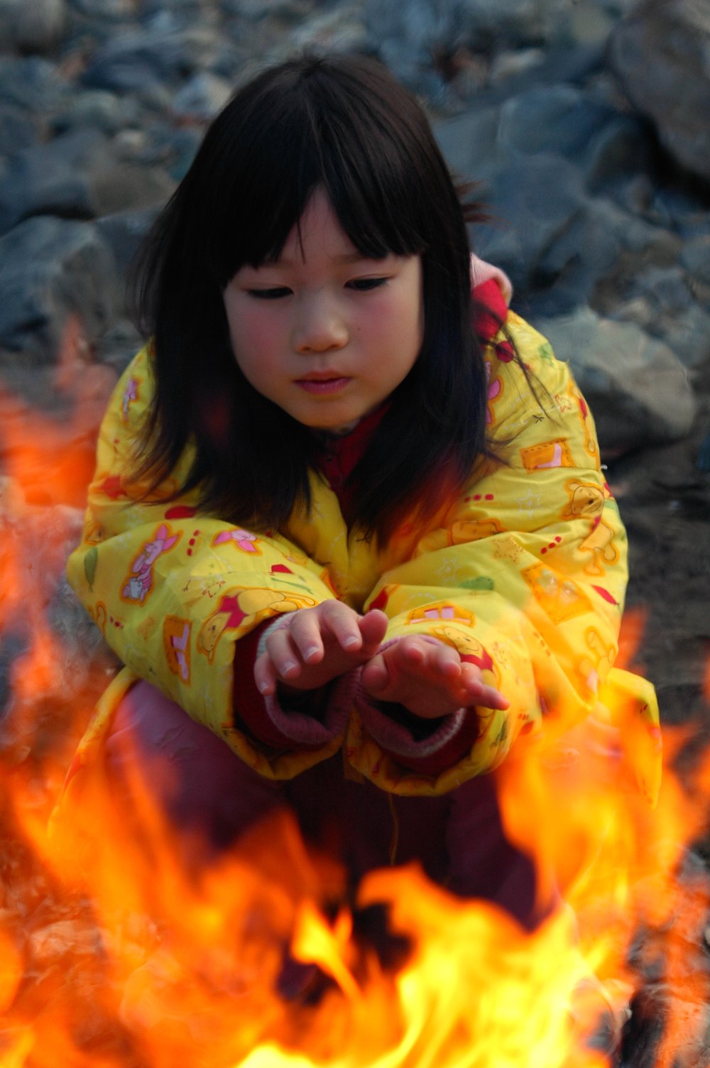 寒い朝